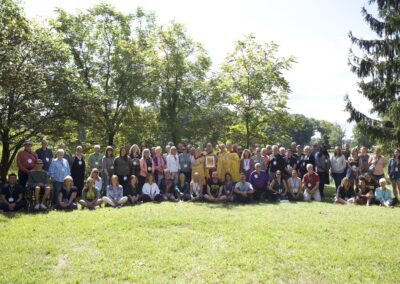 Group photo from the 2024 retreat